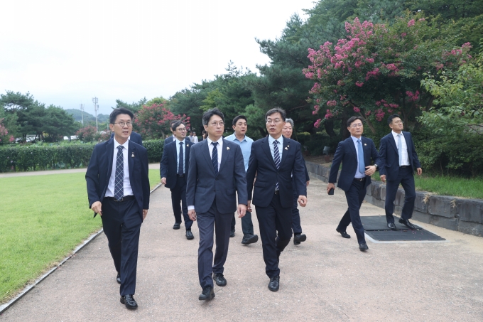 홍지선 제2차관 강릉 ITS 세계총회 준비상황 점검 강릉 컨벤션센터 개관식 참석 - 포토이미지